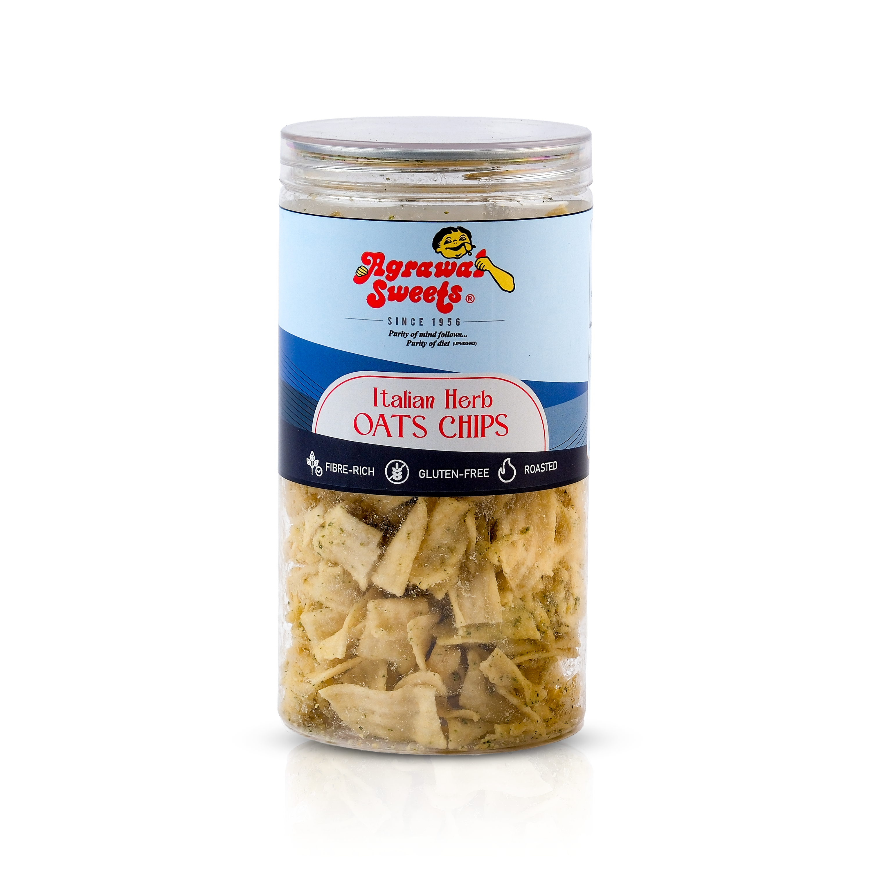ITALIAN HERB OATS CHIPS - 130 Grams