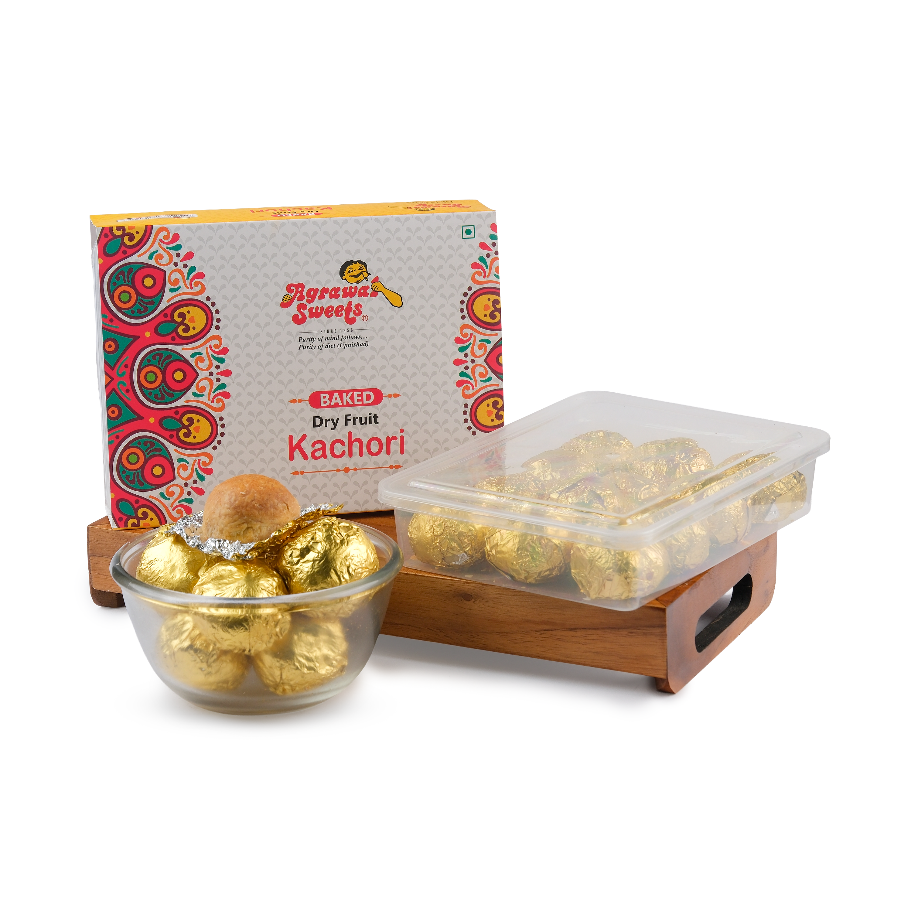 DRYFRUIT BAKED KACHORI