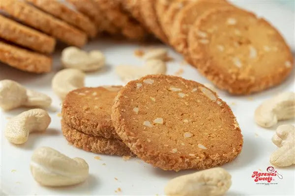 COCONUT KAJU COOKIES Agrawal Sweets