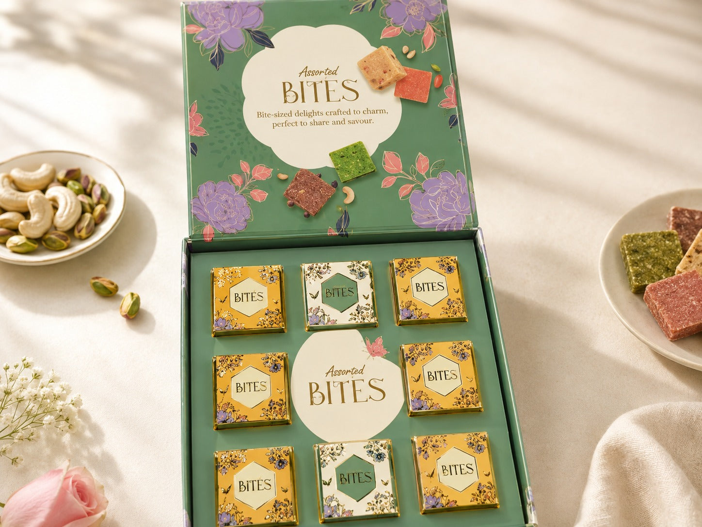 8 Pcs Dry Fruits Bites – Assorted