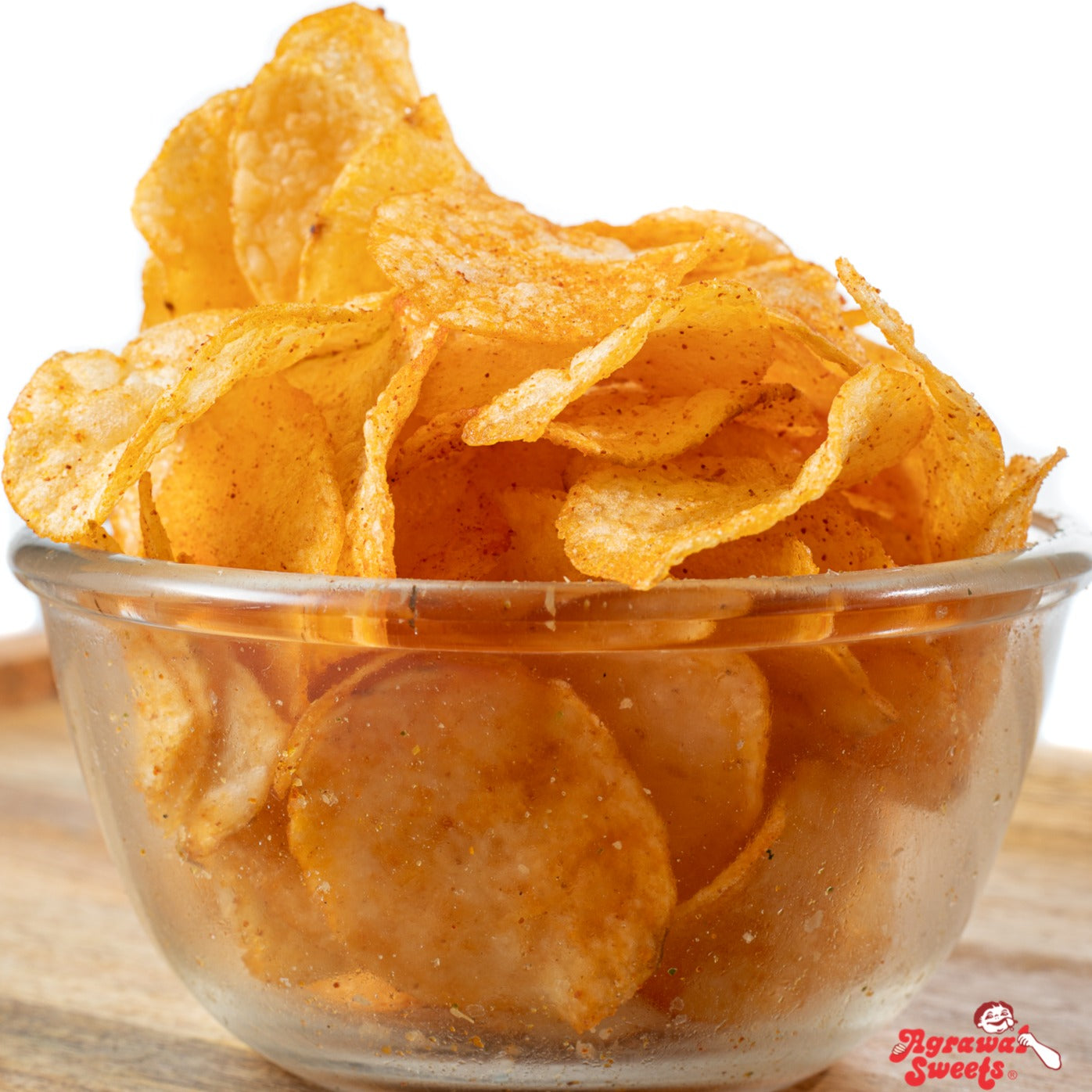 ALOO WAFERS - LAAL MIRCHI 200 GRAMS Agrawal Sweets