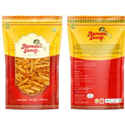ALOO LACHHA - LAAL MIRCHI - 200 GRAMS Agrawal Sweets